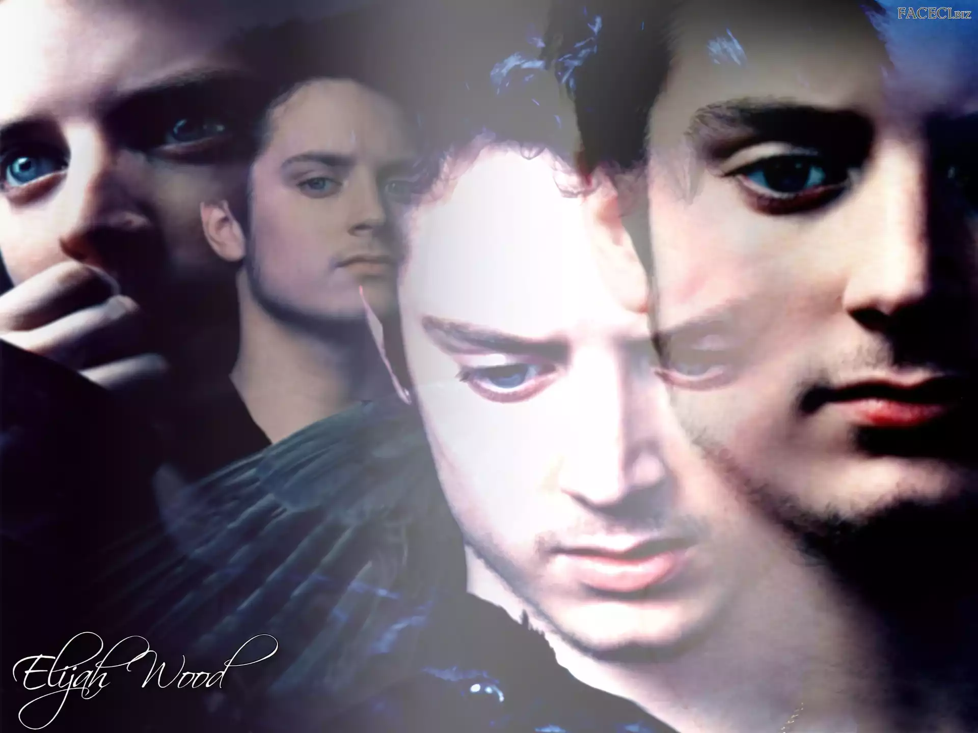 oczy, Elijah Wood, twarze